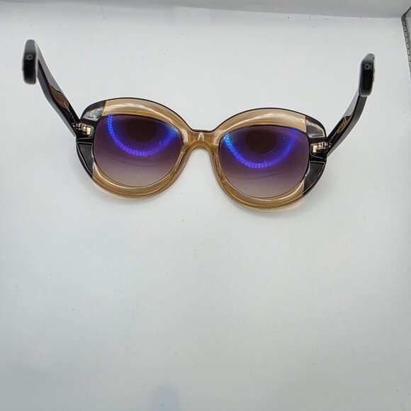 Tom Ford Bianca Brown Oversized Sunglasses with Case - Picture 5 of 12